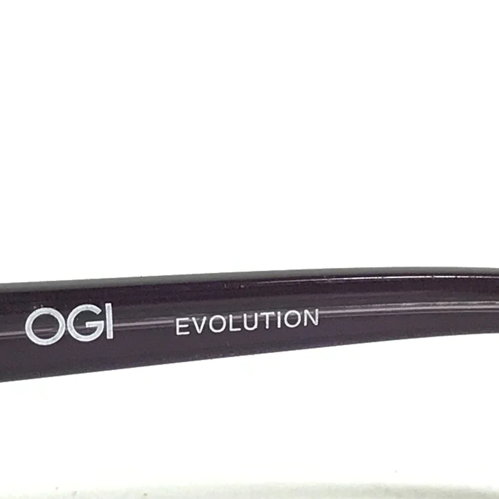 OGI Eyeglasses Frames 7136/413 EVOLUTION Purple Brown Tortoise 49-16-135